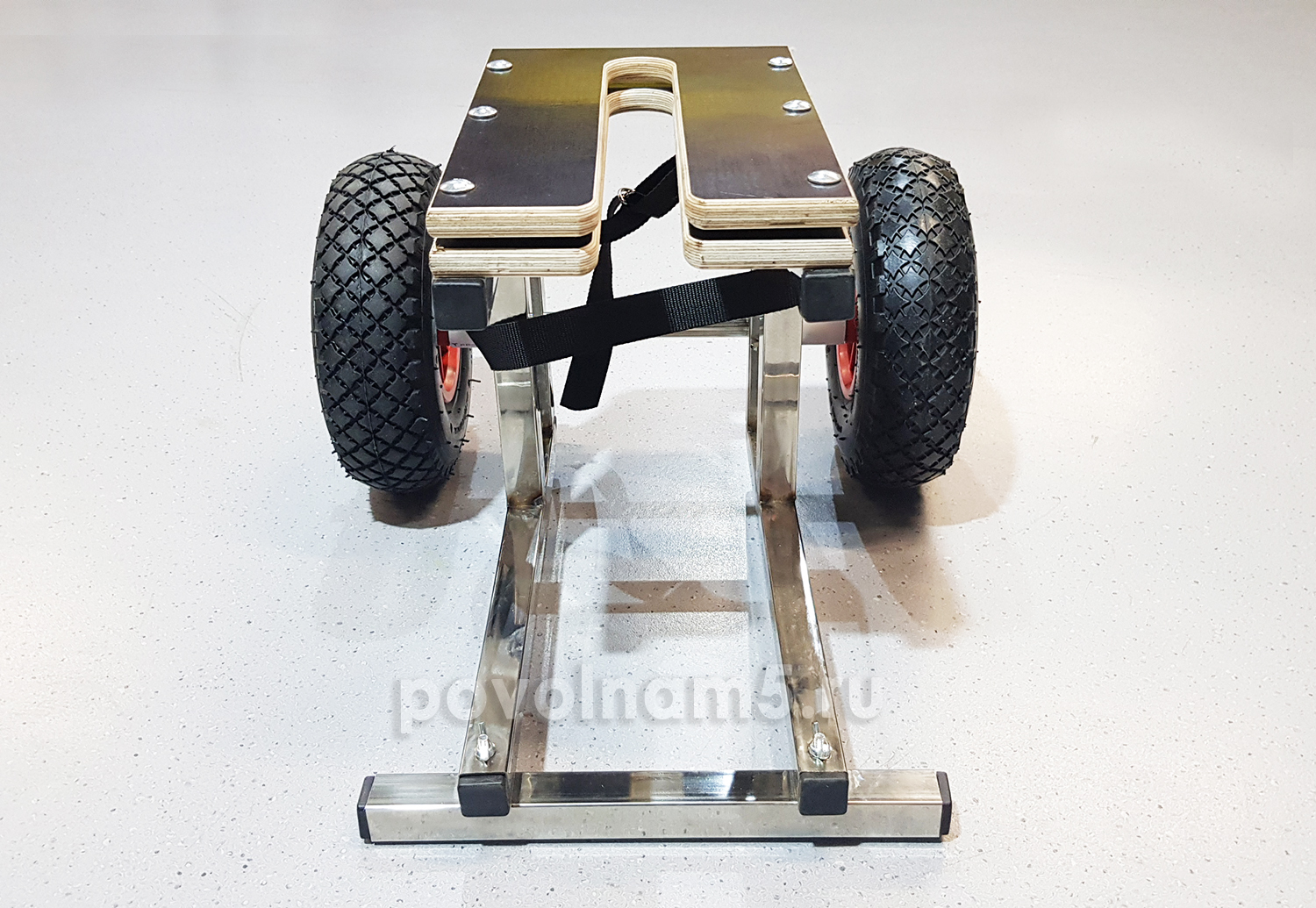 Тележка для мотора 25-30 лс из нержавеющей стали