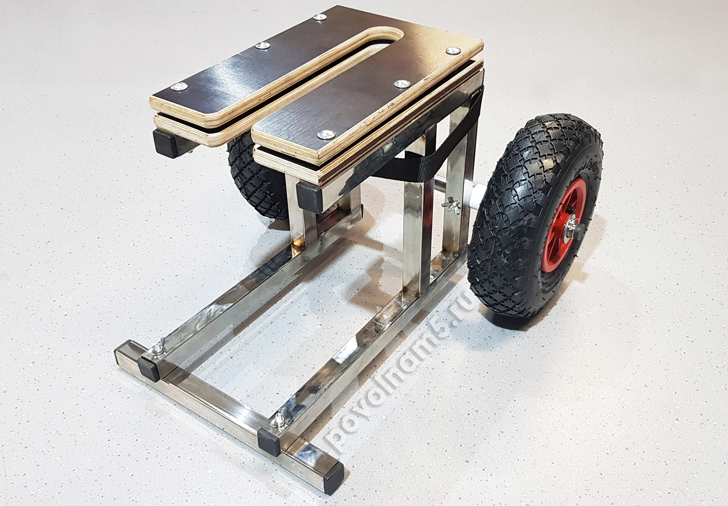Тележка для мотора до 6 лс из нержавеющей стали